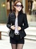 Manteau Puffer Femmes 2021 Manche Longue Zip Veste Coton Manteau Matelassé Rempli d