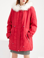 Manteau rouge d\