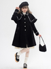 Manteaux Lolita de style ROCOCO Manteau marron clair Nœuds Pardessus Polyester Automne Lolita Vêtements dextérieur