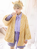 Manteaux Mignonne Lolita veste jaune imprimée tigre Automne Lolita Style garçon