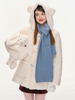 Manteaux Sweet Lolita Manteau en polyester écru blanc Manteau dhiver Lolita Outwears