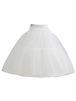 Mariage de jupon de mariée en coton fleur de fille