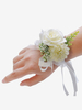 Mariage Marié Mariée Fleur Poignet Fleur