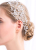 Mariée blanche coiffes cristal strass cheveux Bridal Jewelry