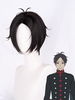 Mars rouge Shutaro Kurusu Cosplay perruque noire courte fibre résistante à la chaleur Cosplay perruque