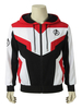 Marvel \ s The Avengers Cosplay Manteau Captain America Black Film en coton Déguisements Halloween