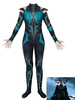 Marvel Comics Cosplay Film Vert Foncé Hela Lycra Combinaison en Spandex Marvel Comics Cosplay Costume Déguisements Halloween