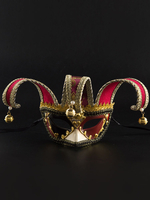 Masque Carnaval Costume de Bell perle Dorure brodé de mascarade de Déguisements Halloween Accessoires de costumes