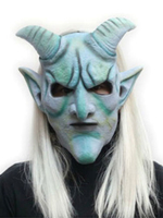 masque de Boeuf Masque de Toussaint de Carnaval en latex masque grise pour adultes Déguisements Halloween