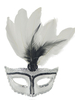 Masque de carnaval pour adultes Accessoires de costumes de mascarade en plastique