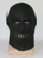 Masque de cosplay noir Flash Déguisements Halloween