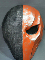Masque de cosplay Orange rouge Deadpool Déguisements Halloween