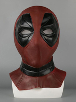 Masque de cosplay rouge Deadpool Déguisements Halloween