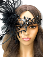 Masque de mascarade synthétique pour adulte - Accessoires de costume