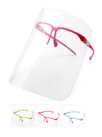 Masque de protection de visage Écran facial de sécurité Lunettes antibuée de sécurité