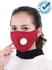 Masque de Protection filtré avec Valve respiratoire Anti Pollution Masque réutilisable anti-poussière