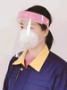 Masque de protection visage Lentille transparente Casque de protection visage avec visière rabattable