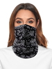 Masque de tube de moto en plein air imprimé Bandana Paisley sans couture Déguisements Halloween