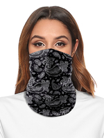 Masque de tube de moto en plein air imprimé Bandana Paisley sans couture Déguisements Halloween