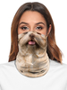 Masque de tube extérieur moto sans couture Bandana Dog Print Déguisements Halloween
