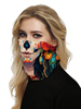Masque facial Écharpe coupe-vent Crème solaire Sugar Skull Bandana respirant