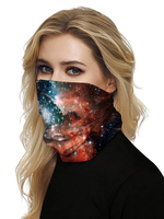 Masque facial Couvre-bouche Bandanas 3D Print Seamless Face Scarf Cover Mask
