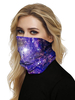 Masque facial Couvre-bouche Bandanas Écharpe de visage transparente Masque de couverture dimpression 3D