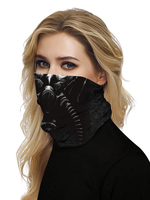 Masque facial Couvre-bouche Bandanas Respirateur sans couture 3D Print Tube Headwear