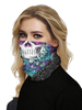 Masque facial Couvre-bouche Bandanas Sans soudure Crâne de sucre Tube Chapeaux