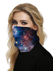 Masque facial Couvre-bouche Bandanas Univers sans couture 3D Print Tube Headwear