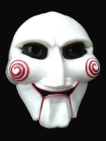 masque Saw Masque de Toussaint de Carnaval en latex masque blanche pour adultes Déguisements Halloween