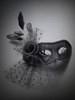 Masquerade Costume Accessoires Plume Tulle Dentelle Polka Dot Masque Femmes Déguisements Halloween