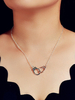 Menottes Colliers Collier pendentif en argent