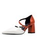 Mi-bas Chunky talons Chic Toe Pointu Coral Glamorous Escarpins Femmes