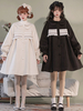 Mignonne Lolita Manteaux Beige Manteau Volants Veste Col Claudine