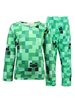 Minecraft Creeper Set cosplay costume enfants pyjama de nuit Déguisements Halloween
