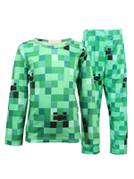 Minecraft Creeper Set cosplay costume enfants pyjama de nuit Déguisements Halloween