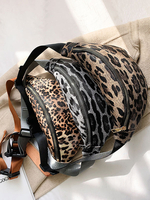 Mini sac à bandoulière pour femmes avec imprimé léopard