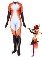 Miraculous Ladybug Fox Lycra Spandex Costume Sur Mesure Costume Cosplay