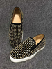 Mocassins à pointes pour hommes chaussures de bal noires à enfiler à bout rond