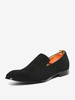 Mocassins Chaussures de Mariage Soirée Homme en Cuir Synthétique avec Bout Rond Unicolore