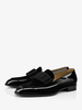 Mocassins Chaussures de Mariage Soirée hommes bout rond tige en PU verni