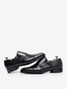 Mocassins en cuir pour hommes avec boucle à boucle Brogue Chaussures de mariage formelles