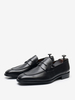 Mocassins en cuir PU à bout carré pour hommes chaussures de bal de mariage