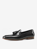 Mocassins en cuir PU pour hommes chaussures de mariage à pompon