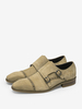 Mocassins en cuir suédé avec boucle pour hommes