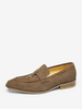 Mocassins en cuir suédé avec détails métalliques pour hommes