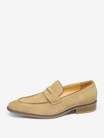 Mocassins en cuir suédé pour hommes