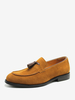 Mocassins en cuir suédé pour hommes
