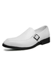 Mocassins Homme en Cuir Synthétique avec Bout Rond Unicolore